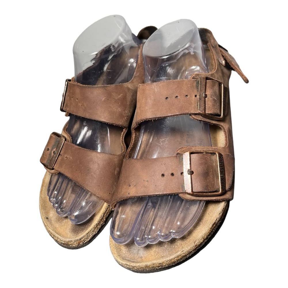 Birkenstock Milano Habana Unisex Sandals View 3